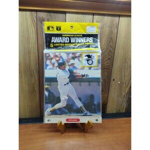 1988 MLB 5 Award Winners Photo Prints Limited Edition Canseco Weiss Viola Boggs